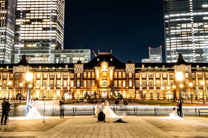 Tokyo Photo Journal #Vue nocturne de la gare de Tokyo 